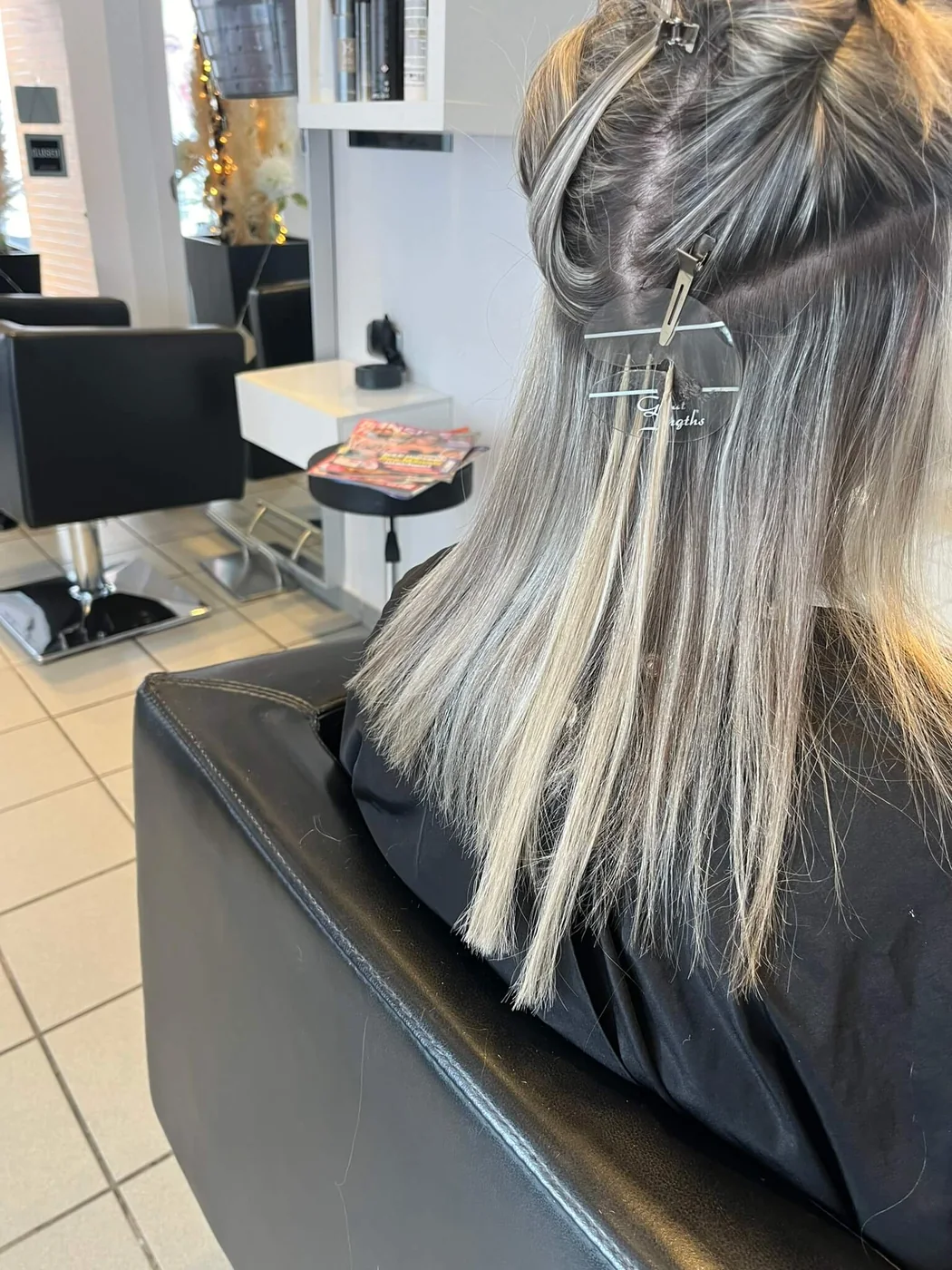 Great Lengths Arbeit im Salon