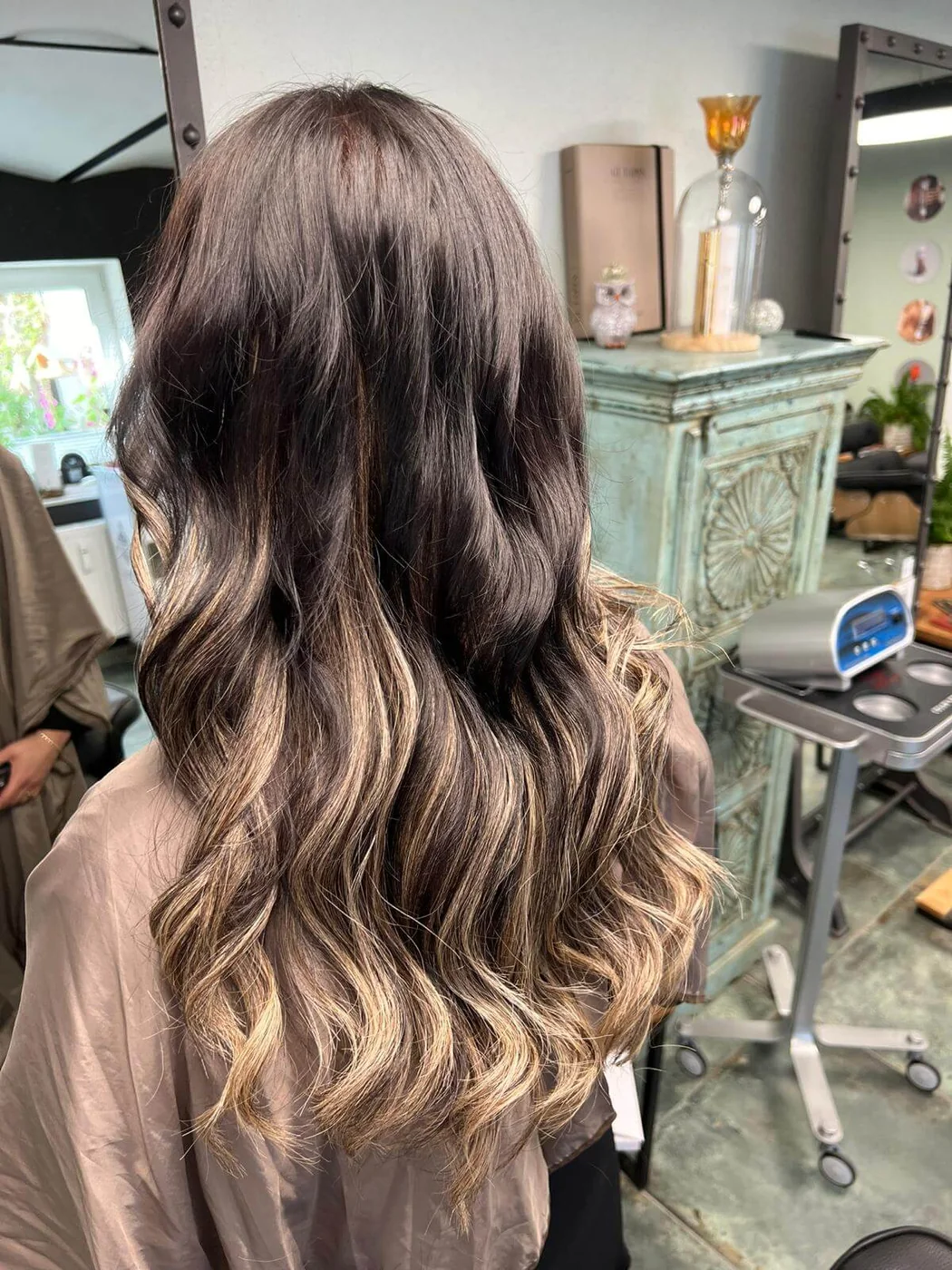 Balayage Wellen aus dem Salon