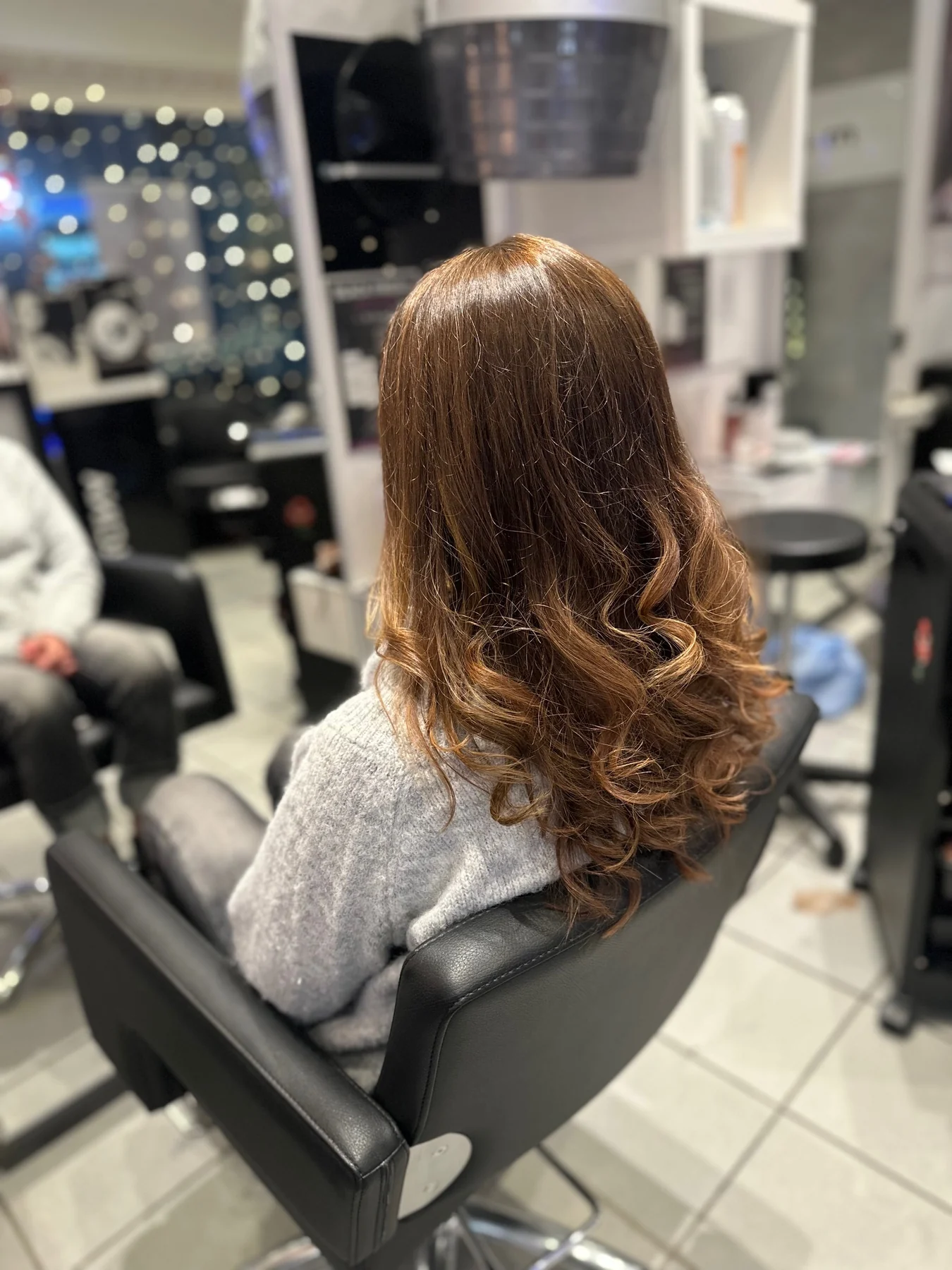 Locken Styling aus dem Salon