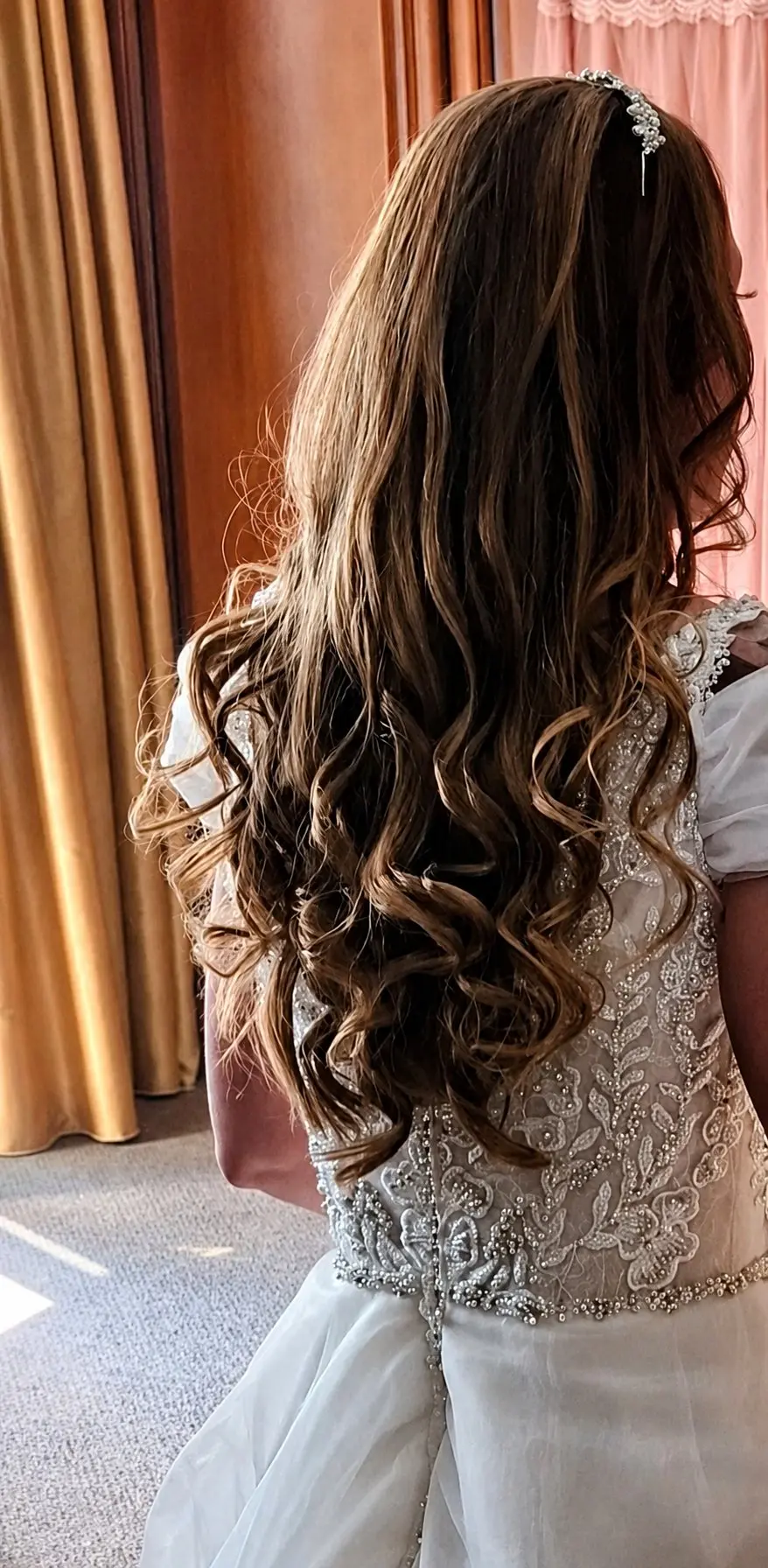 Hochzeitsfrisur aus dem Salon